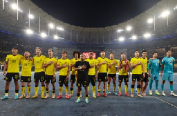 Harimau Malaya now ranked 136 in the world, according to Fifa