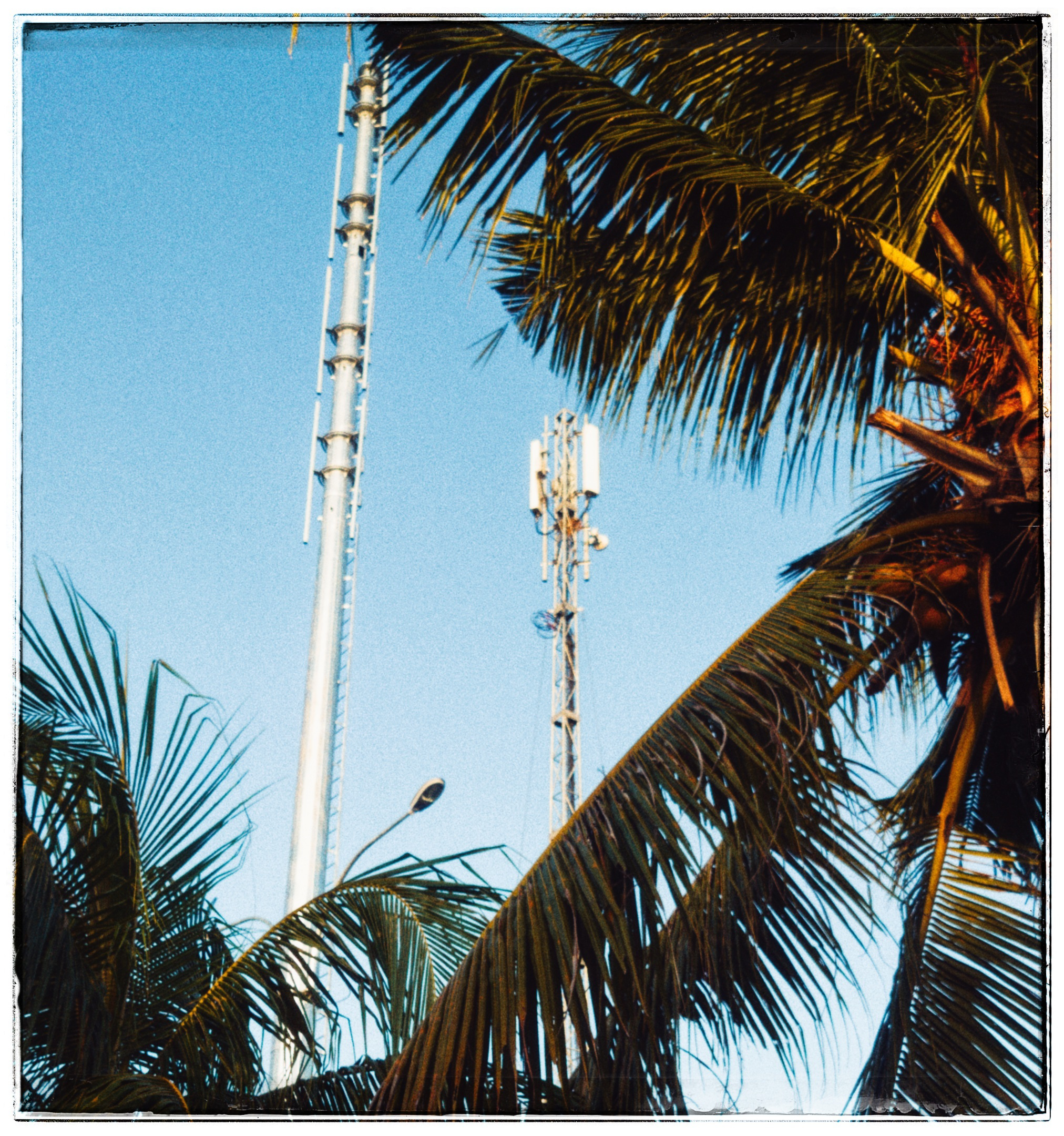 A,random telecommunications tower