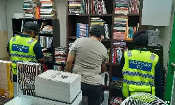 Home Ministry raids local author's bookstore, seizes books