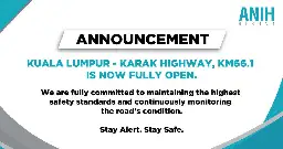 Karak Highway sinkhole - fully open in both directions - paultan.org